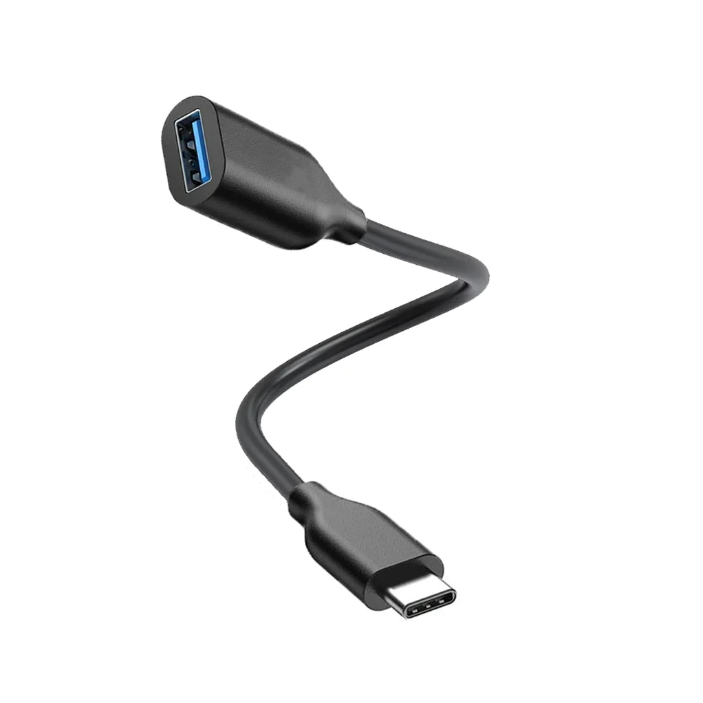 

USB C to USB 3.0 Adapter 5Gbps Type-C Male to USB Female OTG Cable Compatible with Macbook Pro Laptop Mobile Phones Tablets