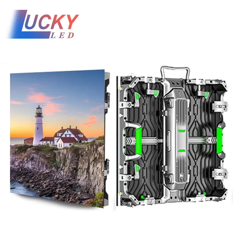 

500*1000mm HUB Connect Japan Vocal Concert P3.91 Outdoor LED Display Videos Aluminum Profile Rental LED Display