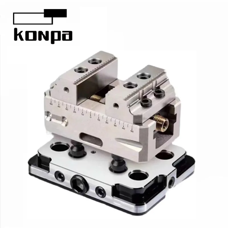 

BTM-SC77x55 115 ASC100x125 200 BTM-ASC130x195 250 BTM-ASC160x300 Five Axis Self Centering Vise CNC Machining Center Vise Table