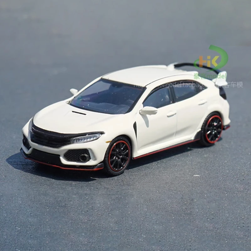 

Diecast 1:64 Scale Type R FK8 Civic Alloy Car Model Finished Product Simulation Toy Collection Gift Static Model Display