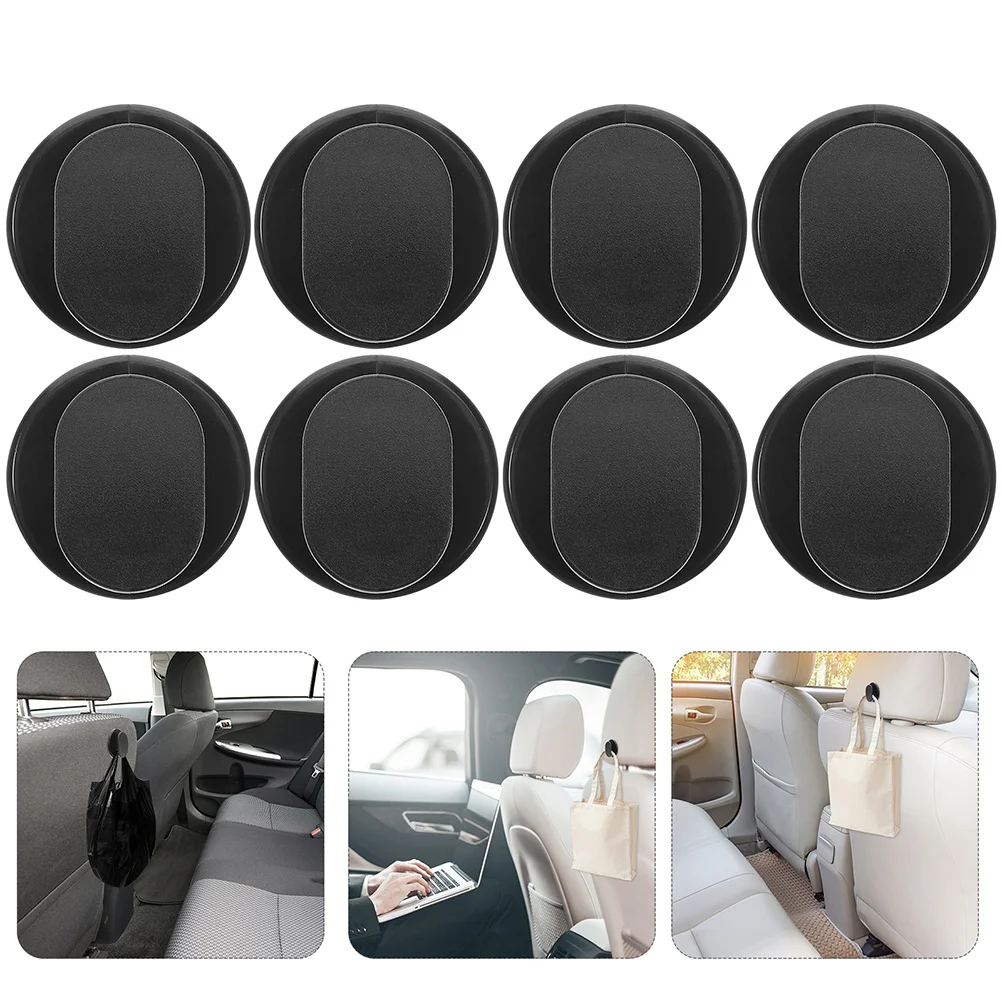 

8Pcs Car Hook Durable PP Material Multifunctional Dashboard Organizer for Auto Interior Accessories Car Hook Small Hooks