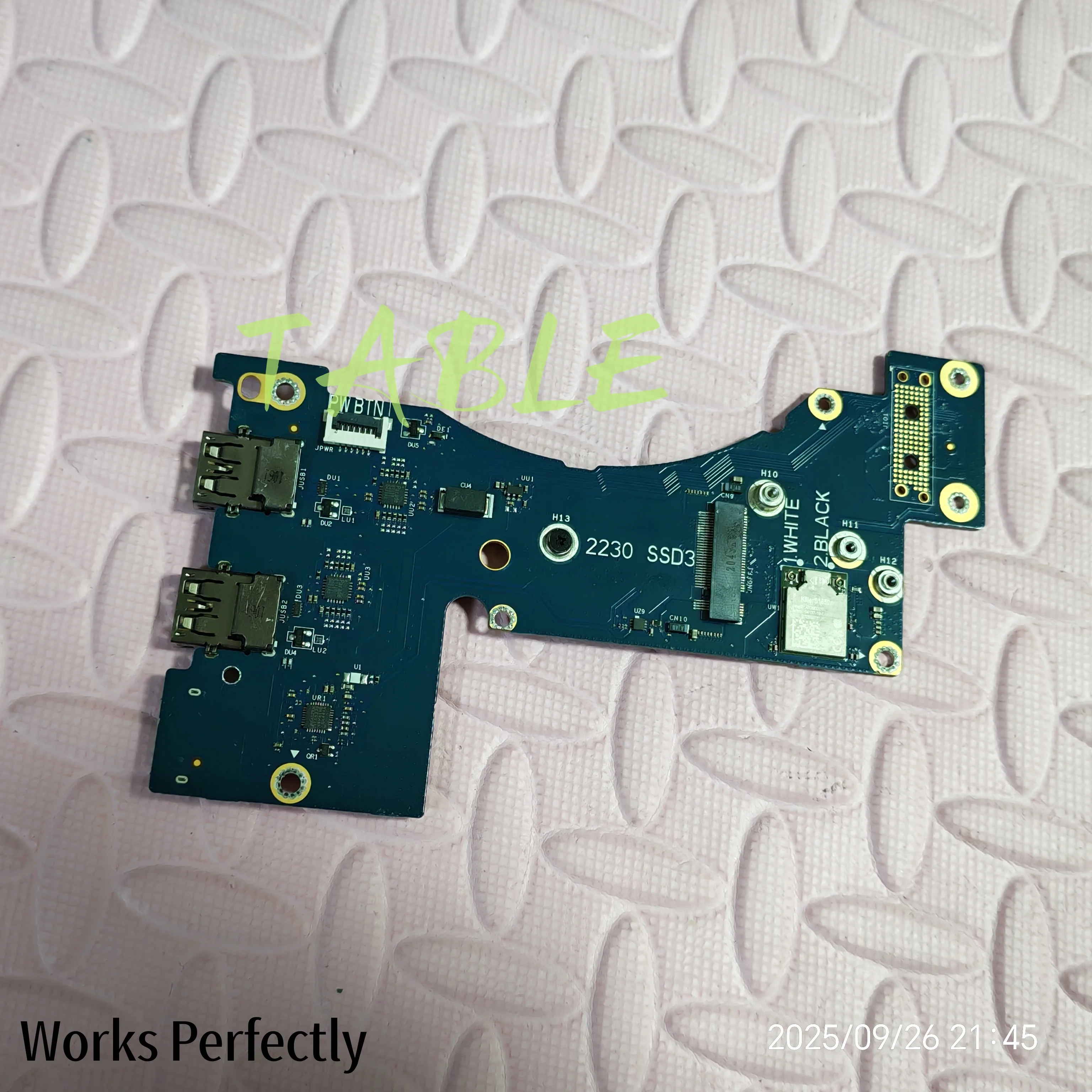 FOR Dell M17 R3 IO WIRELESS USB BOARD CONNECTOR LS-J52DP 0KFNTW KFNTW
