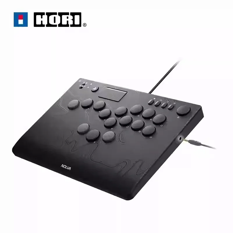 HORI NOLVA HitBox 15 Toetsen Mechanische Controller Voor Vechtspel Aangepaste Volledige Toetsen Arcade Controller Voor PS5 Windows PC