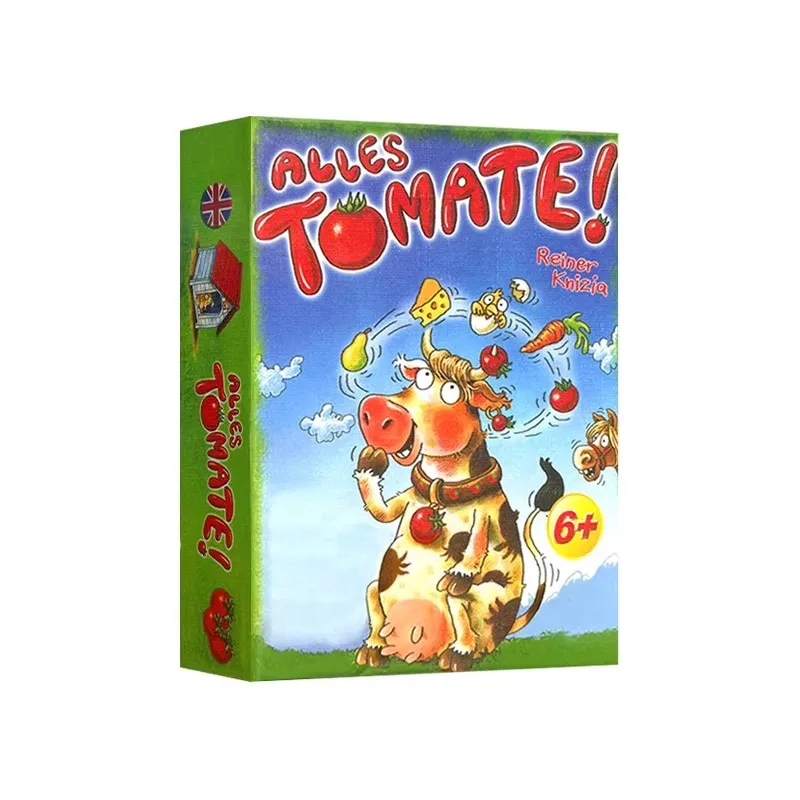 Alles Tomate Card Game Memory Board Game 2-8 Players Family Party Interactive Educational Card Game