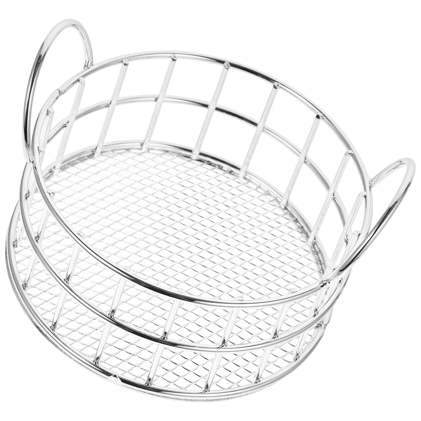 

Iron Cat Ears Storage Basket Metal Holder Small Ironwork Lipstick Desktop Organizer Modern Fruit Basket Metal Pencil Container