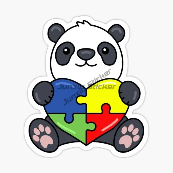 AUTISM Motorcycle Laptop Car RV SUV Wall Car Stickers PVC Vinyl Reflective Stickers Decals view 3