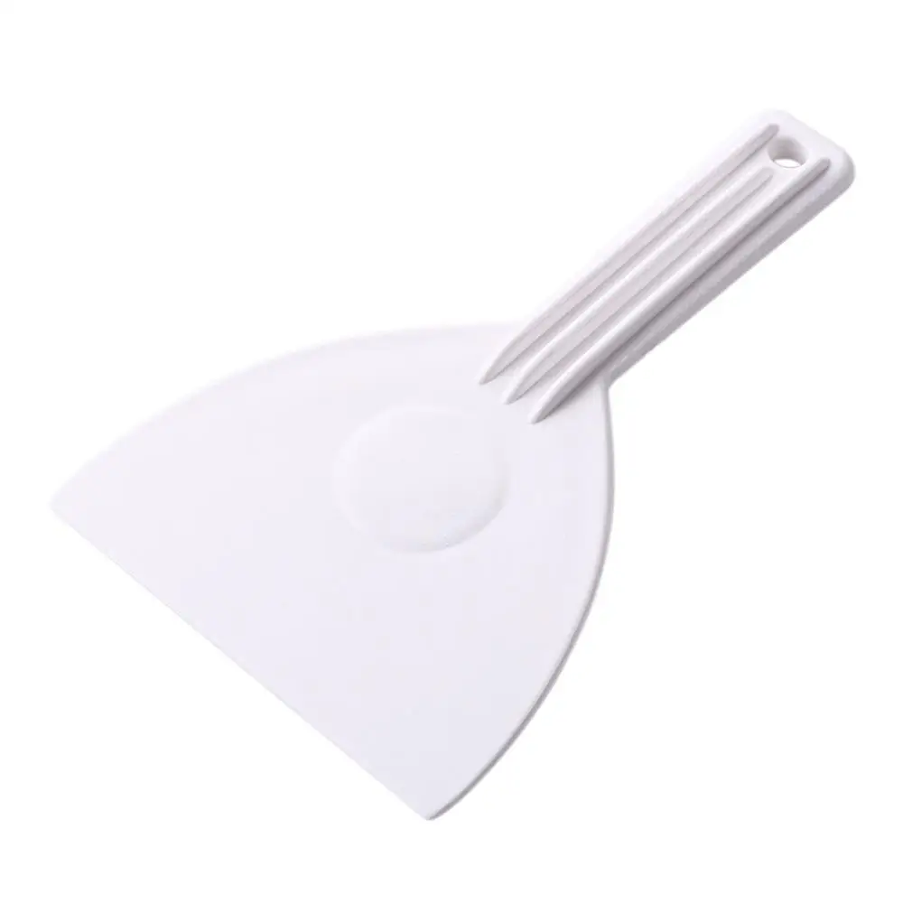 Pizza Fondant Icing Trimming Plastic with Handle Chopper Bench Scraper Dough Cutter