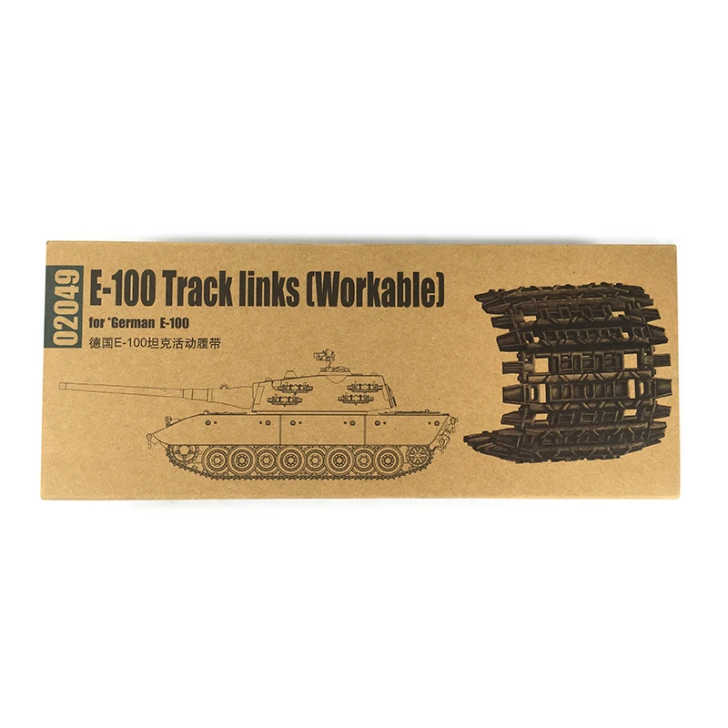 

Trumpeter 02049 1/35 Track Link for German E-100 Tank Accessories Kit Model for Collecting TH05472