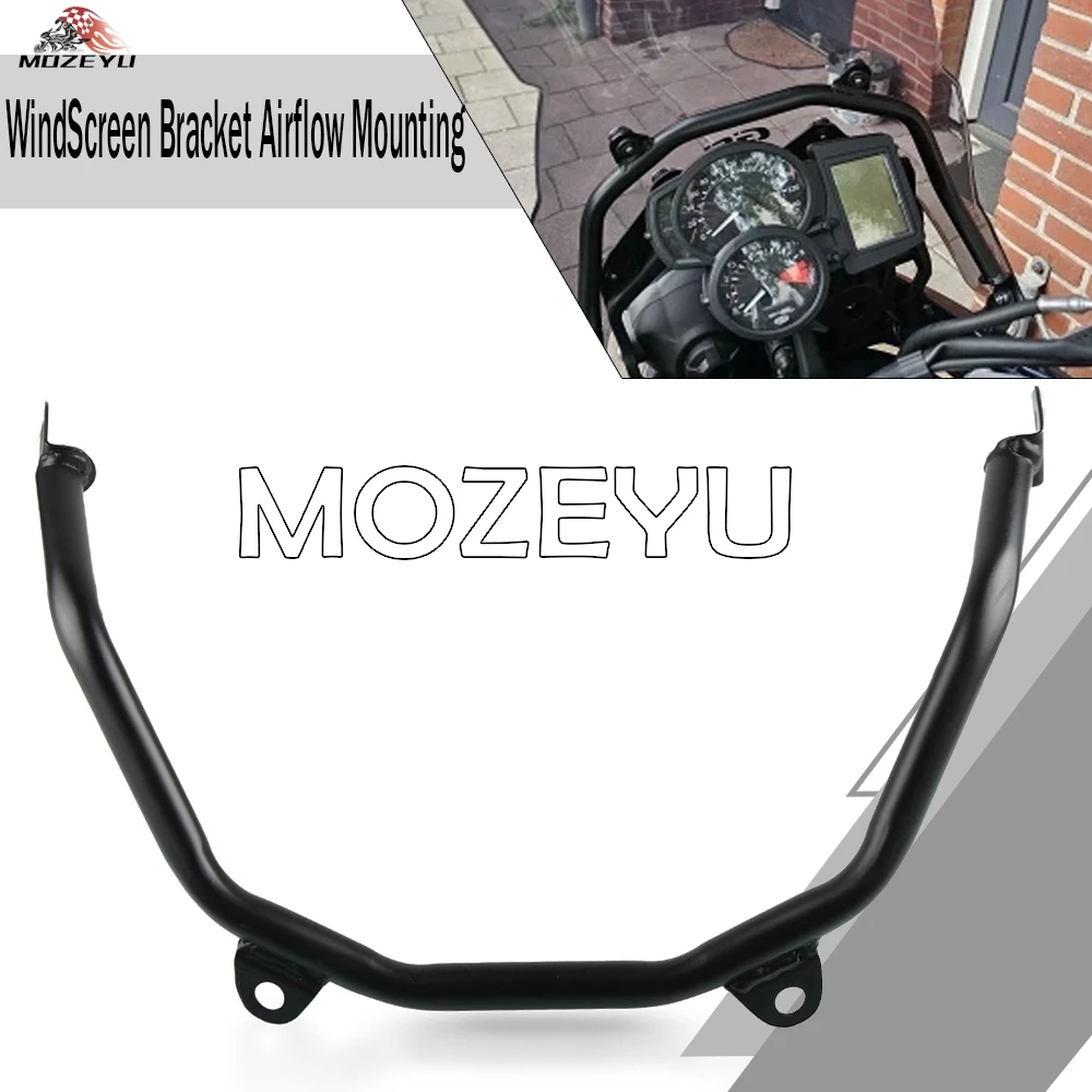 

GS650 GS800 Windshield Support WindScreen Bracket Airflow Mounting For BMW F650GS F800GS F 650 GS F 800 GS 2008-2017 2016 2009