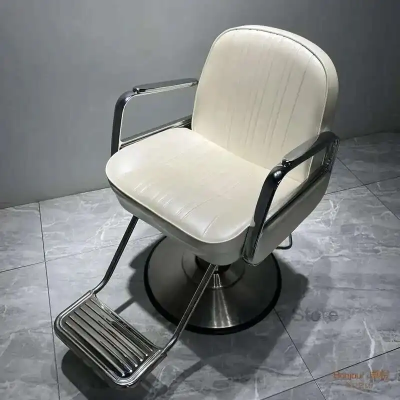 

Woman Dressing Barber Chair Luxury Gaming Cosmetic Recliner Barber Chair Beauty Equipment Sillas De Barberia Home Furniture