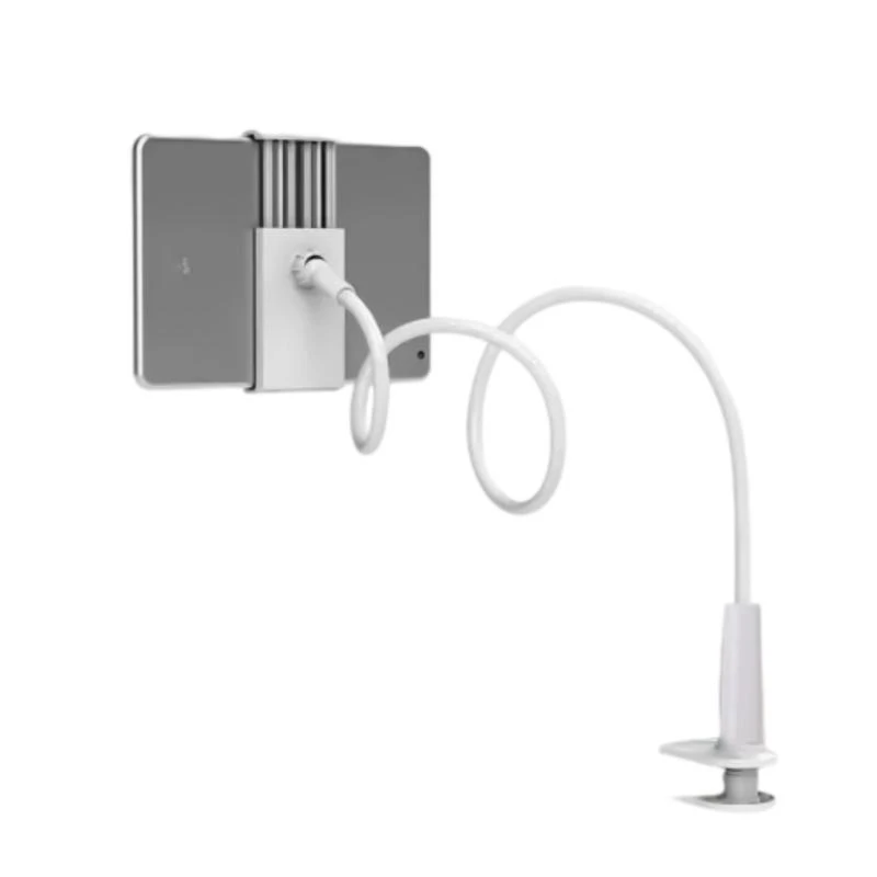 Tablet Holder Stand for Bed dengan lengan yang dapat disesuaikan dan klip ganda yang dapat dilepas