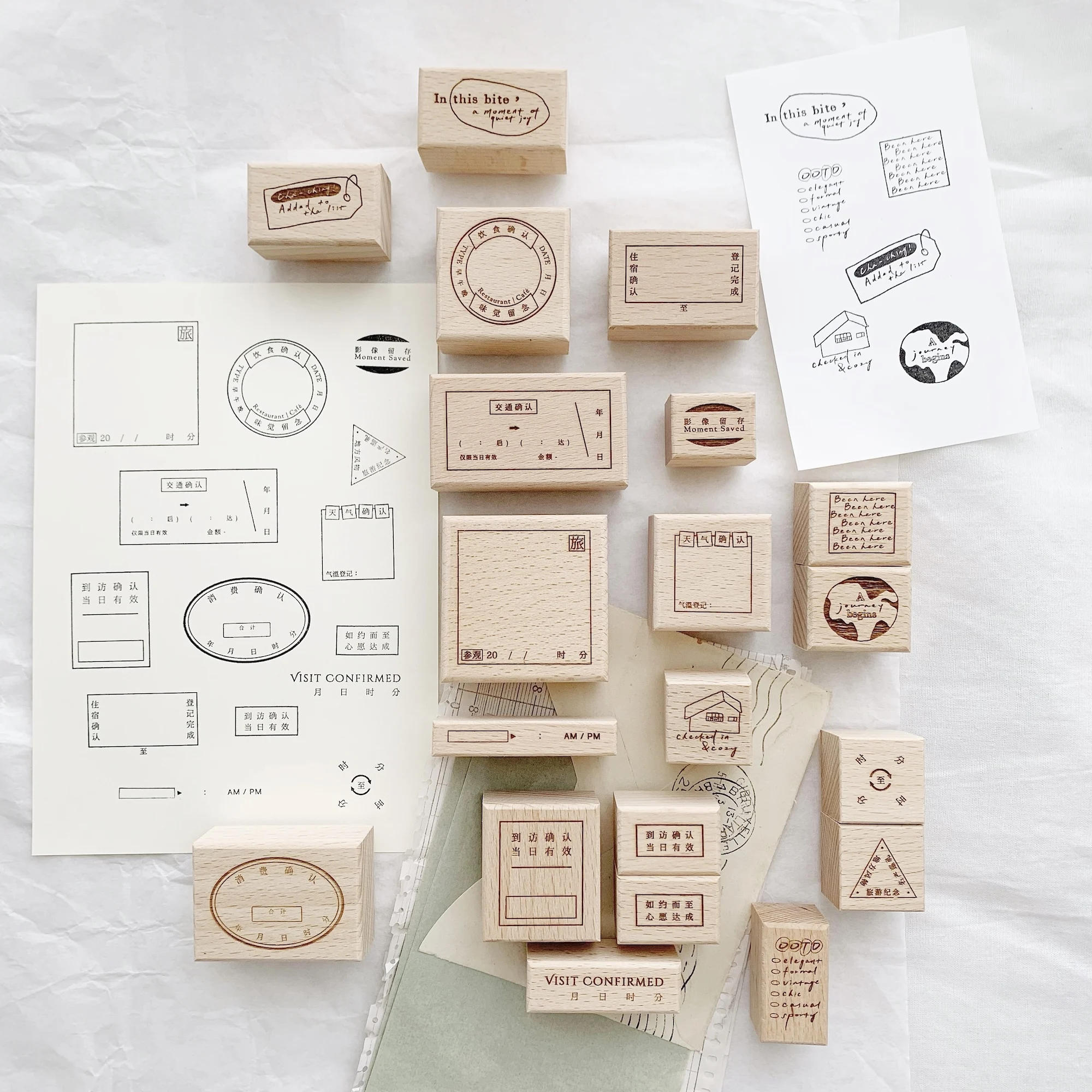 

Два енота, винтажные дорожные детали, деревянный резиновый штамп для DIY, скрапбукинга, изготовления карточек для фотоальбома