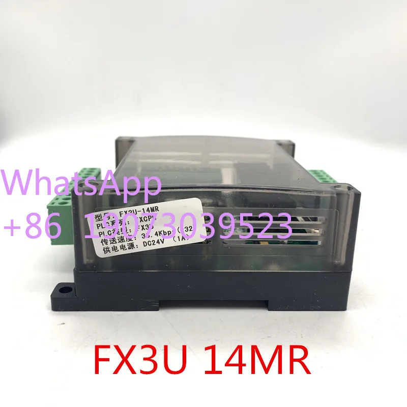 FX1N FX2N FX3U 14MR 6AD 2DA PLC RS232 RS485 Modbus RTU 24VDC for Mitsubishi PLC