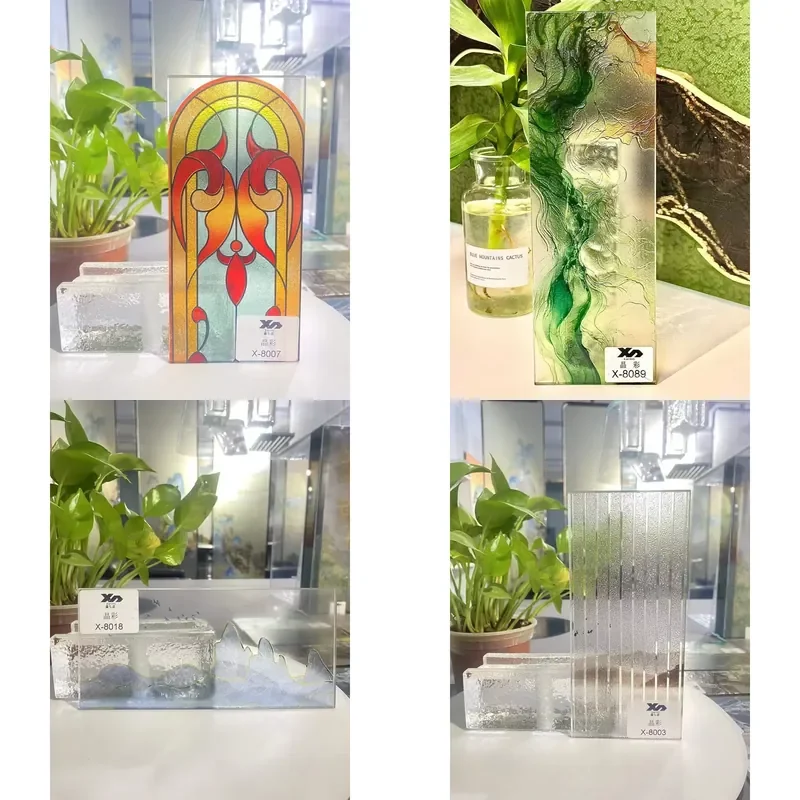 for Art glass, colored solid decorative glass, suitable for hotel villa office gym restaurant bedroom customization