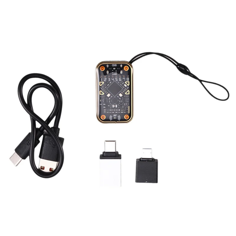 SQPP-Chameleon Ultra V2.0 RFID قارئ الشرائح الذكية محاكي البطاقة الذكية + 2X8268 المفاتيح 125K 13.56M بطاقة فك NFC الناسخ