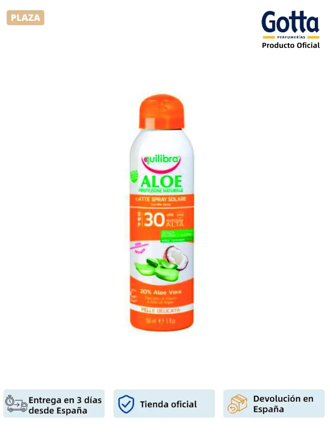 Balance-Sun Aloe Pro UV Milk Spray SPF30 - 150 ML-Beauty & Health, skin care, Sun, sun protection-sunscreen with Aloe from balancing SPF30 Spray for a more comfortable tan and care.