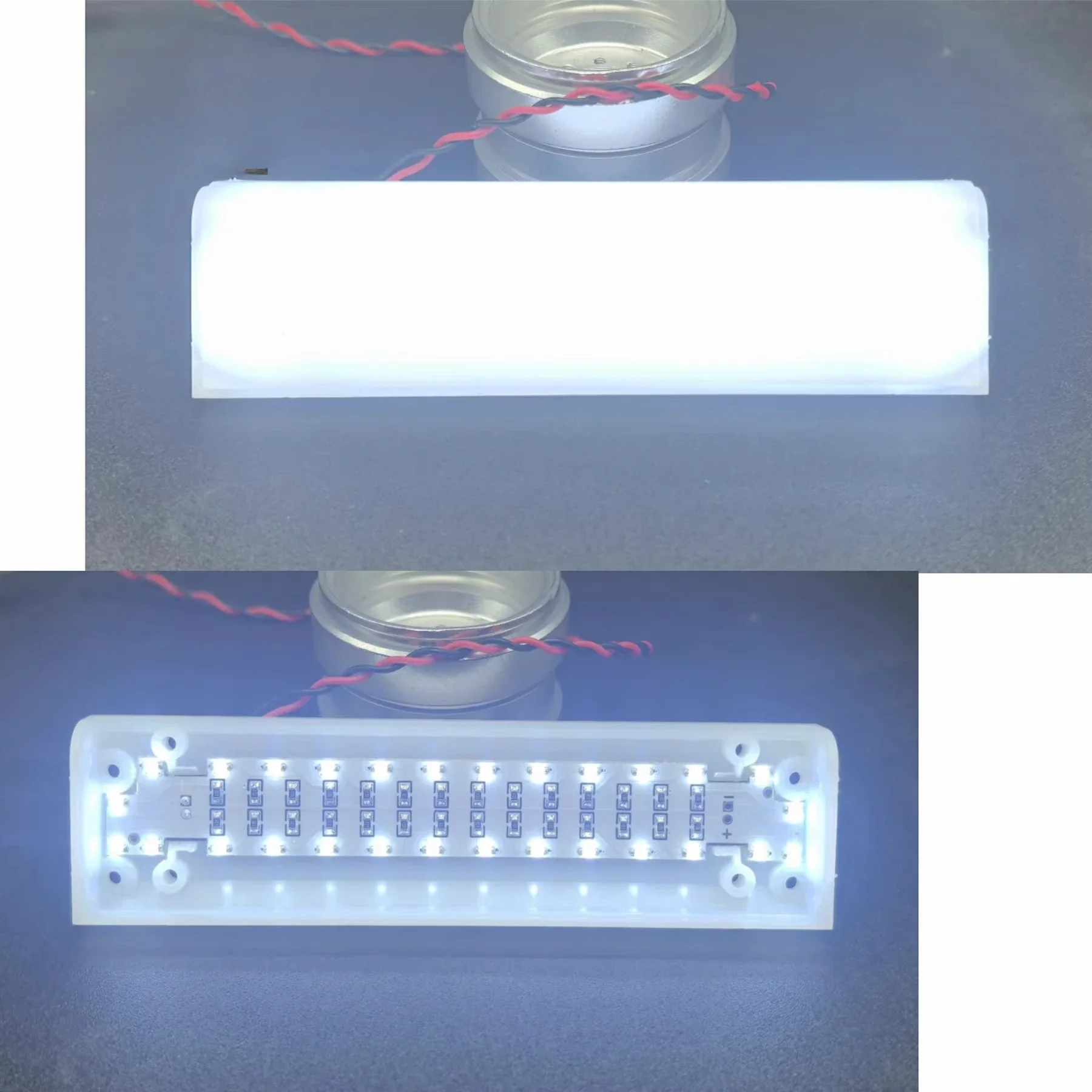 LED Advertising Light Box Circuit Board Light Accessories for 1/14 Tamiya RC Truck Trailer Tipper Scania 770S 4X2 56379 Car Part
