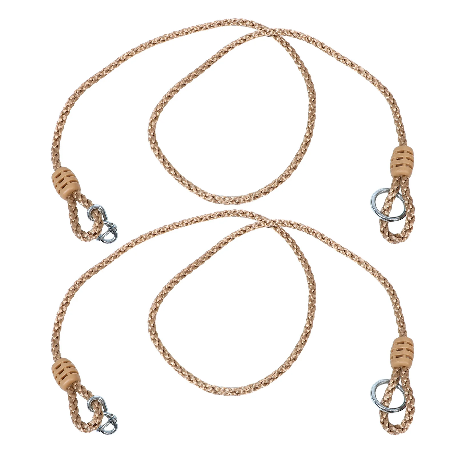 

2Pcs Adjustable Swing Rope Extension Heavy Duty Extender Straps Metal Buckle Outdoor Tree Swing Hammock Hanging Kit