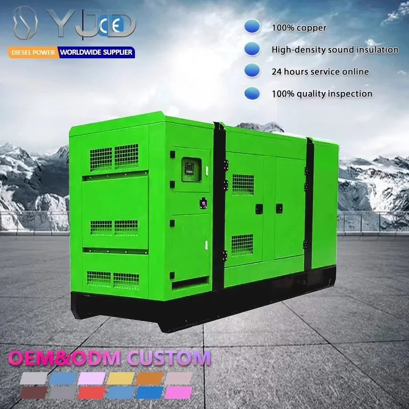 3 Phases Power Generac diesel Generator 30kva 24kw Kw diesel Home Backup Generator