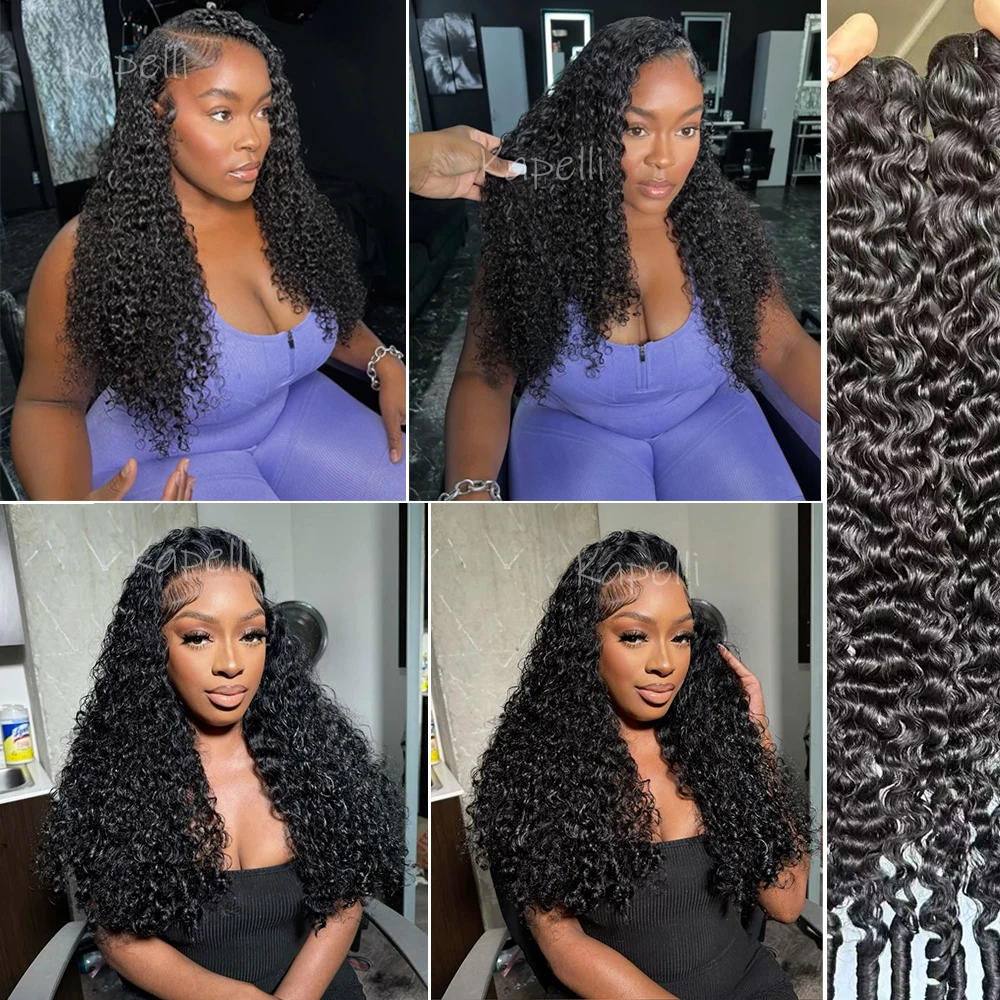15A Burmese Curly Bundles 3C4A Spiral Curly Hair Bundles Virgin Hair Burmese Vietnamese Raw Human Hair Extensions 1/3/4 Pcs image 6