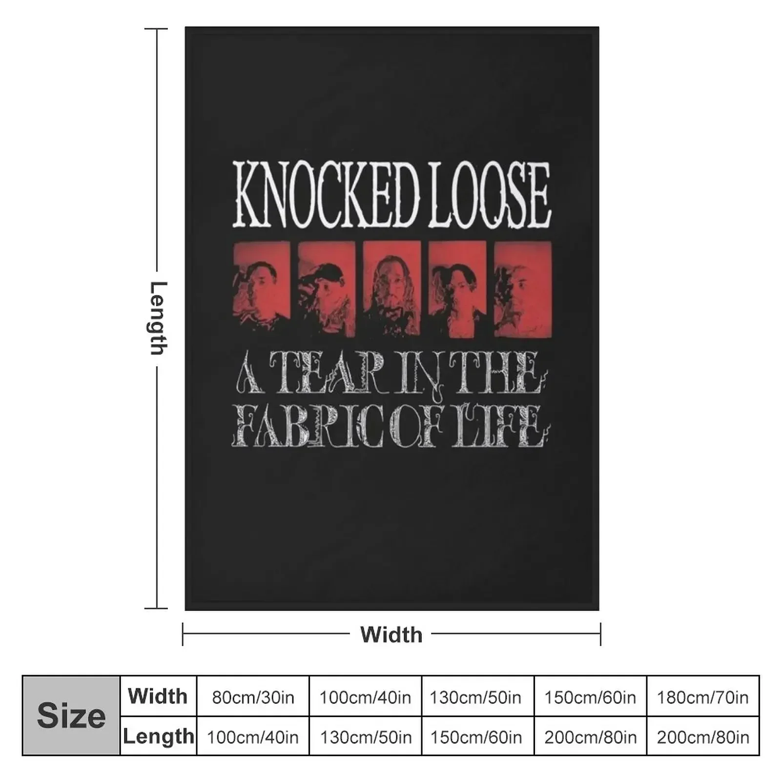 best selling knocked loose Throw Blanket couch cozy soft plush fuzzy picnic outdoor blanket