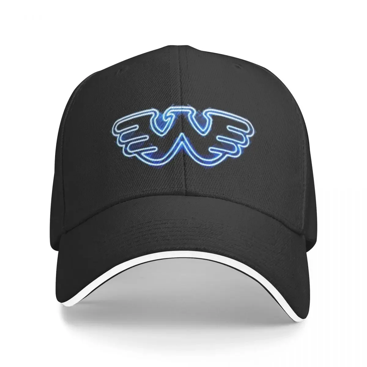 

W BLUE LOGO Cap Baseball Cap Big size hat Winter man cap Women's