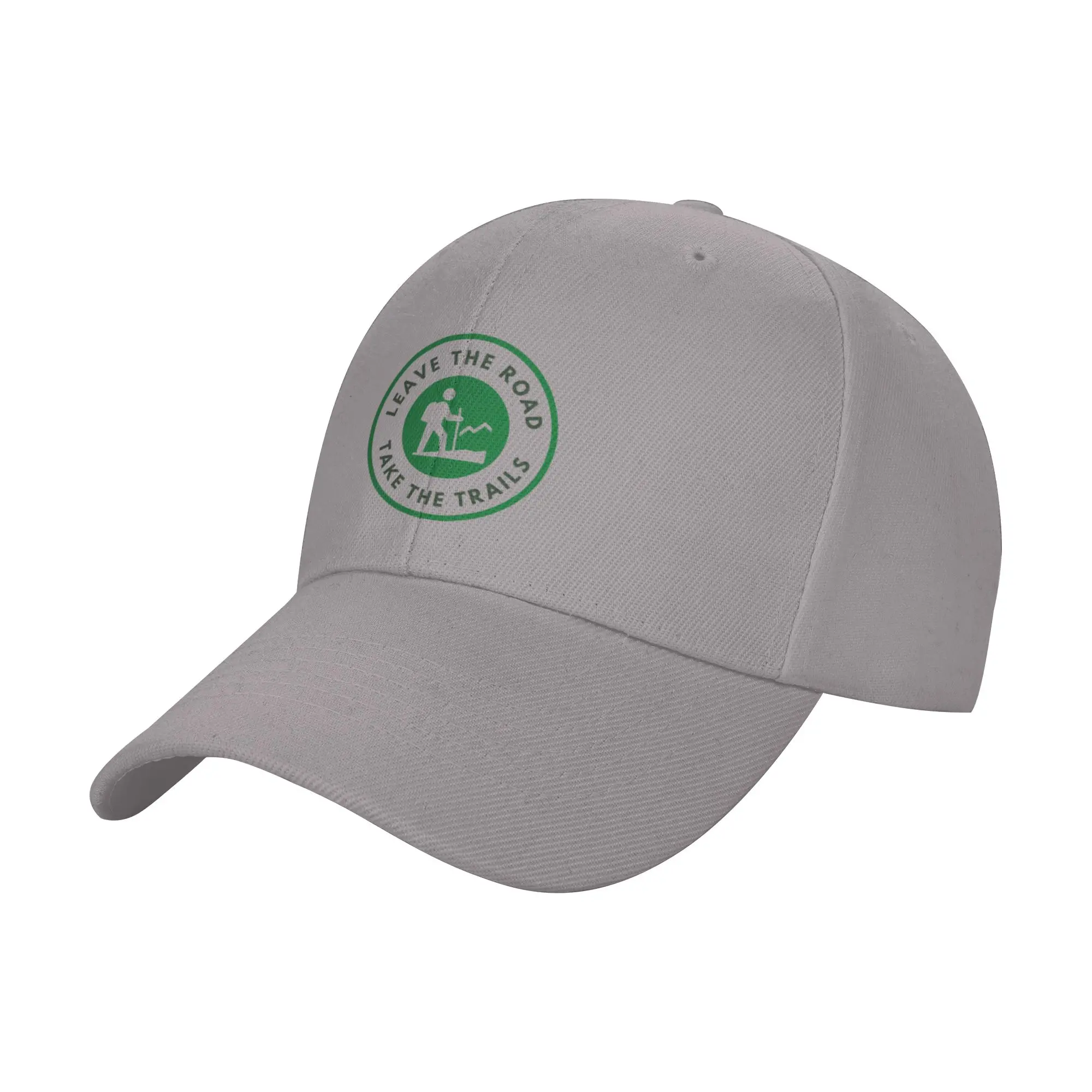 Hot Sale Leave the Road   Take the Trails Baseball Cap  Graphic Visor Cap  Friend Gathering Visor Cap