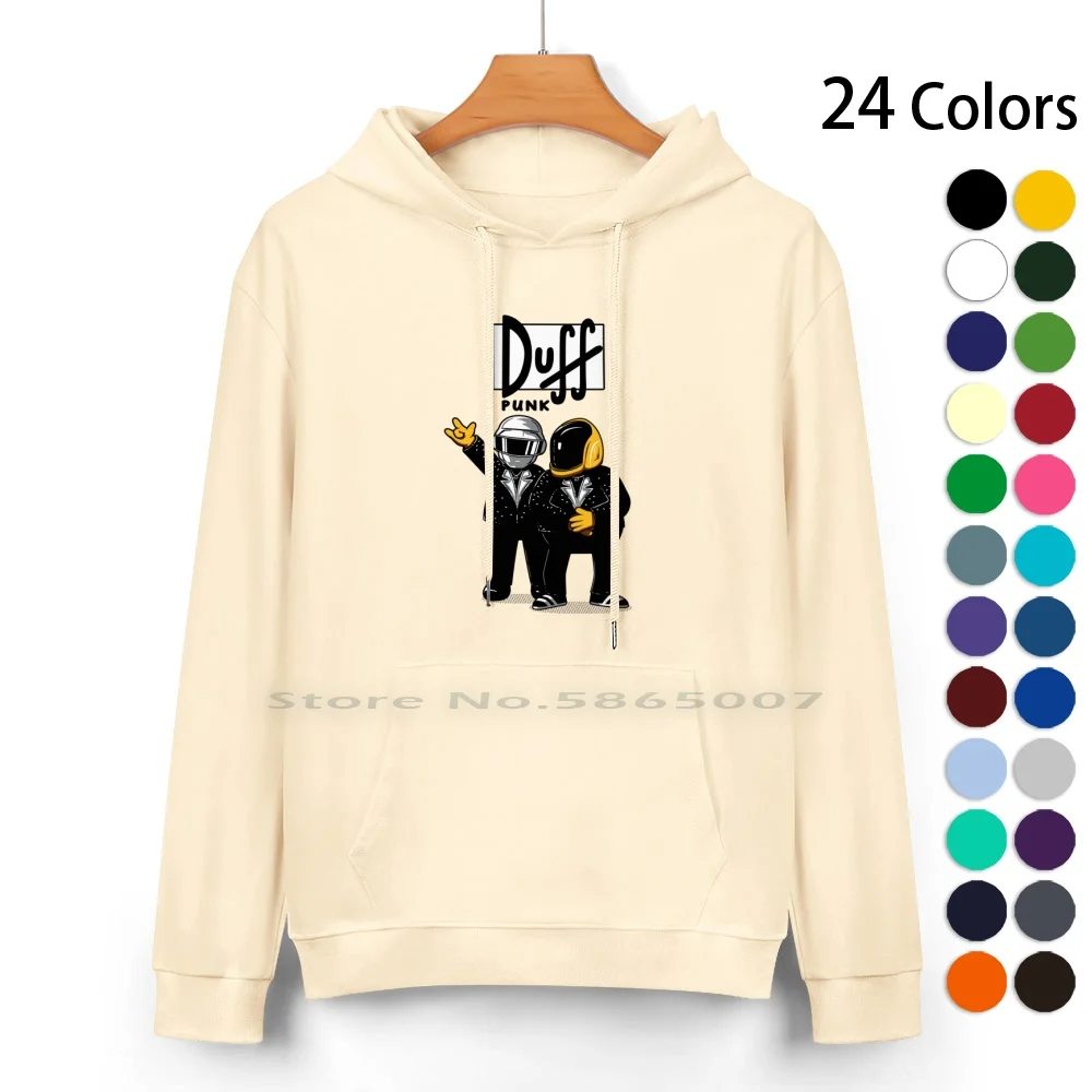 

The Duff Beer Pure Cotton Hoodie Sweater 24 Colors Cartoon Sweet Movie Enjoy Cute Beer 100% Cotton Hooded Sweatshirt For Women