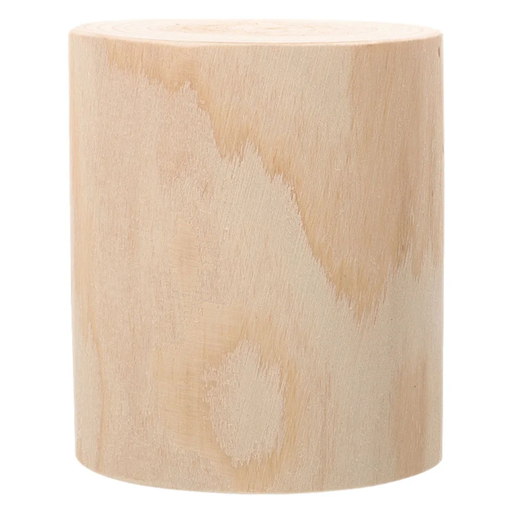 

Wooden Fence Stakes Natural Wood Round Shape Durable Artificial Tree Stump Garden Decoration Flower Bed Borders Yard Partitions