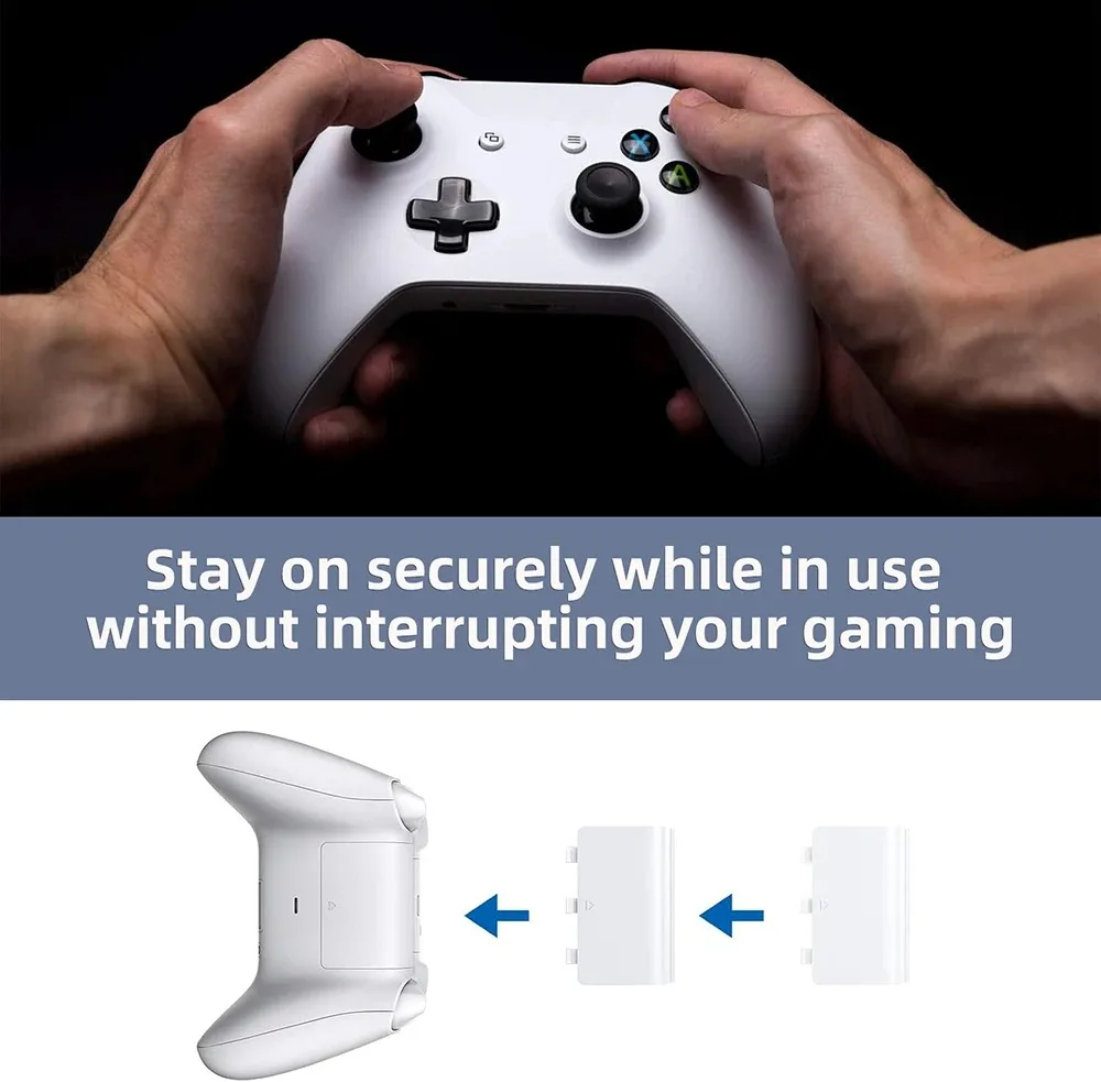 5/10 قطعة غطاء البطارية الخلفي استبدال ل Xbox SeriesX/S تحكم ل Xbox One S/X بطارية قذيفة غطاء الباب إصلاح أجزاء