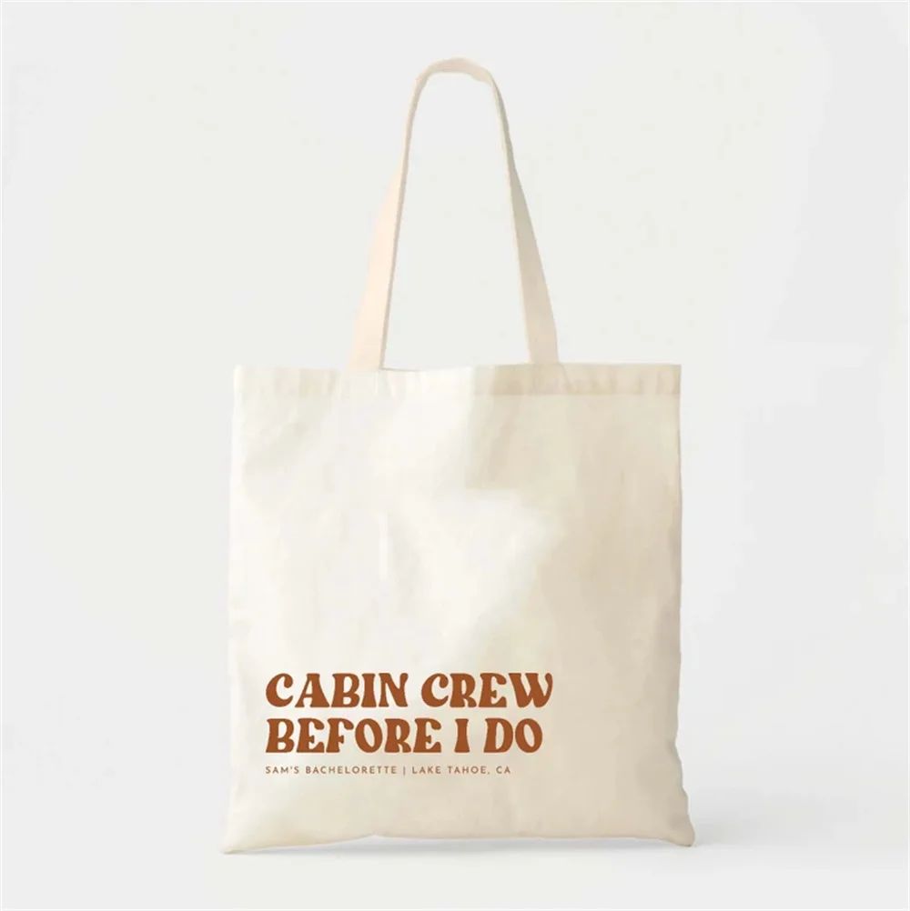 Cabin Crew Before I Do - Mountain Bachelorette Tote - Camping Bachelorette Party - Last Trail Before the Veil - Camp Bachelorett