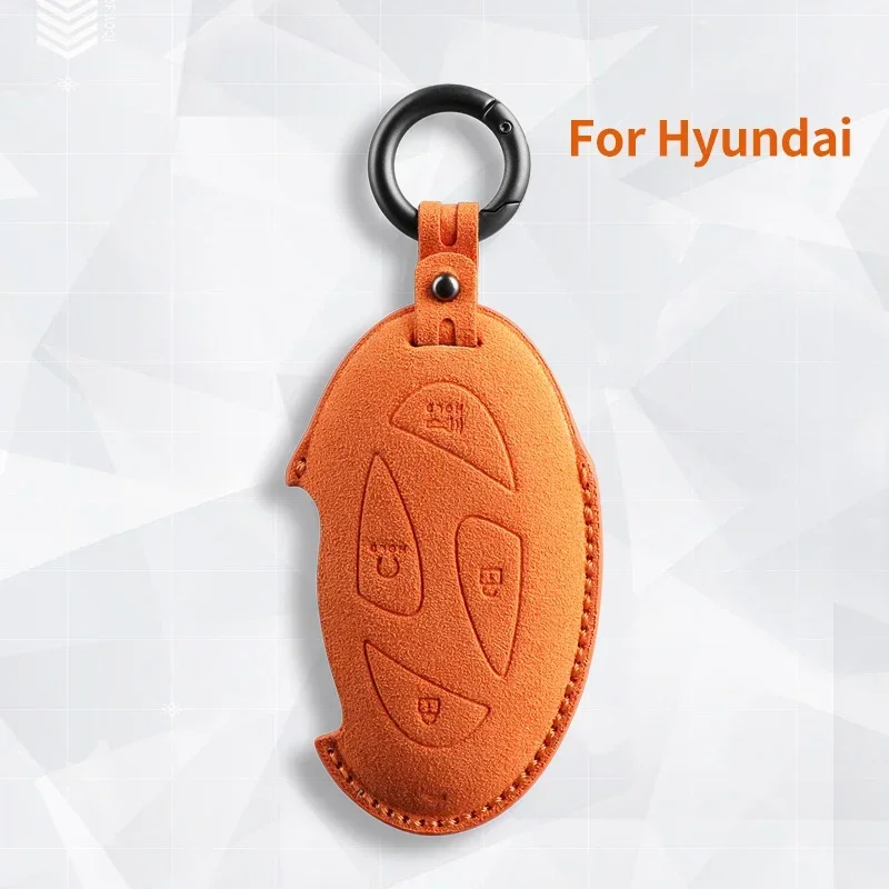 For Hyundai Grandeur GN7 Kona Ev 2023 Lonic 6 Remote Car Key Case Shell Keychain for Grandeur GN7 7 Buttons