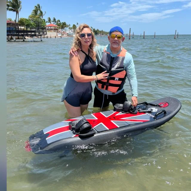 20KW Powerful Electric Jet Surf Board New Model Carbon Fiber Wireless Surfboard with Customizable Logo Water Jet Surfboard