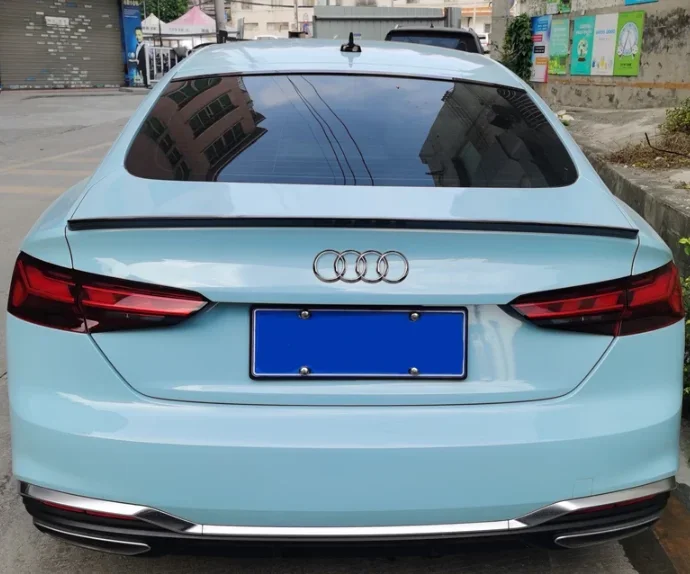 For Audi A5 B9 S5 Sline RS5 Sportback 4 Door 2017 2018-2023 Rear Spoiler Wing Body Kit Car Rear Trunk Spoiler Car Accessories