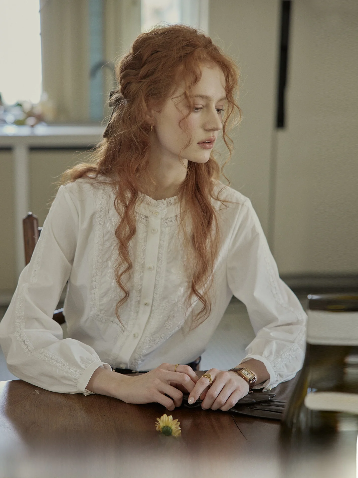 

C.PAIA Qia Pi Ya: Длинное платье с тяжелой вышивкой и кружевом, белое, винтажное, в стиле придворного рыцарского костюма, дышащая смесь хлопка и лиоцелла