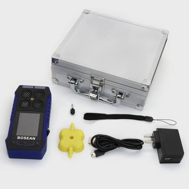 HEDAO Portable 4 In1 Gas Detector Multi Gas Analyzer For H2s,O2,Lel,Co,Ch4 Detector De Gas