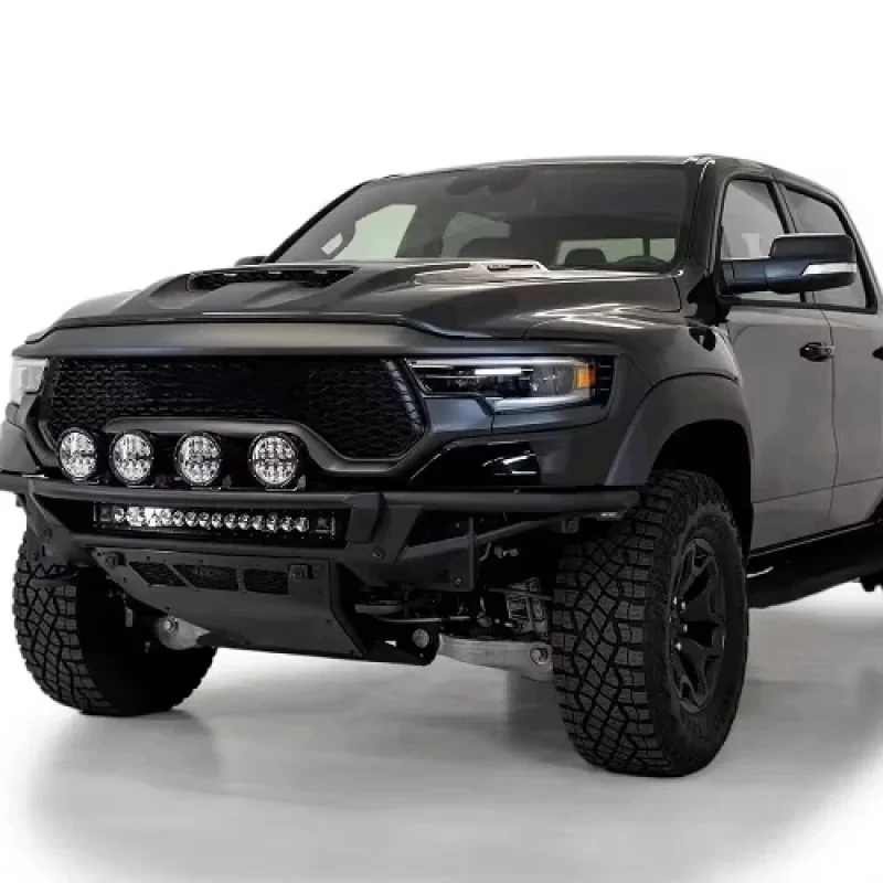 High Quality Heavy Duty Reinforced Steel Front Bumper Fits Ram 2500 Offroad Pickup