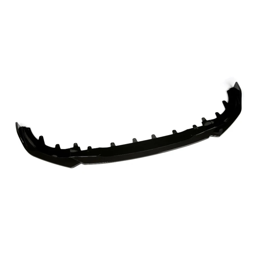 For BMW 2 Series G42 M240 220I Bright Black Spoiler Front Bumper Lip Diffuser Front lip Front Chin black Spoiler Upgrad Body Kit