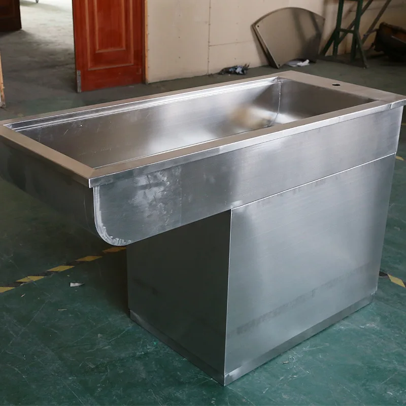 

Stainless steel pet bath pet store cat and dog bath 304 stainless steel pet bath