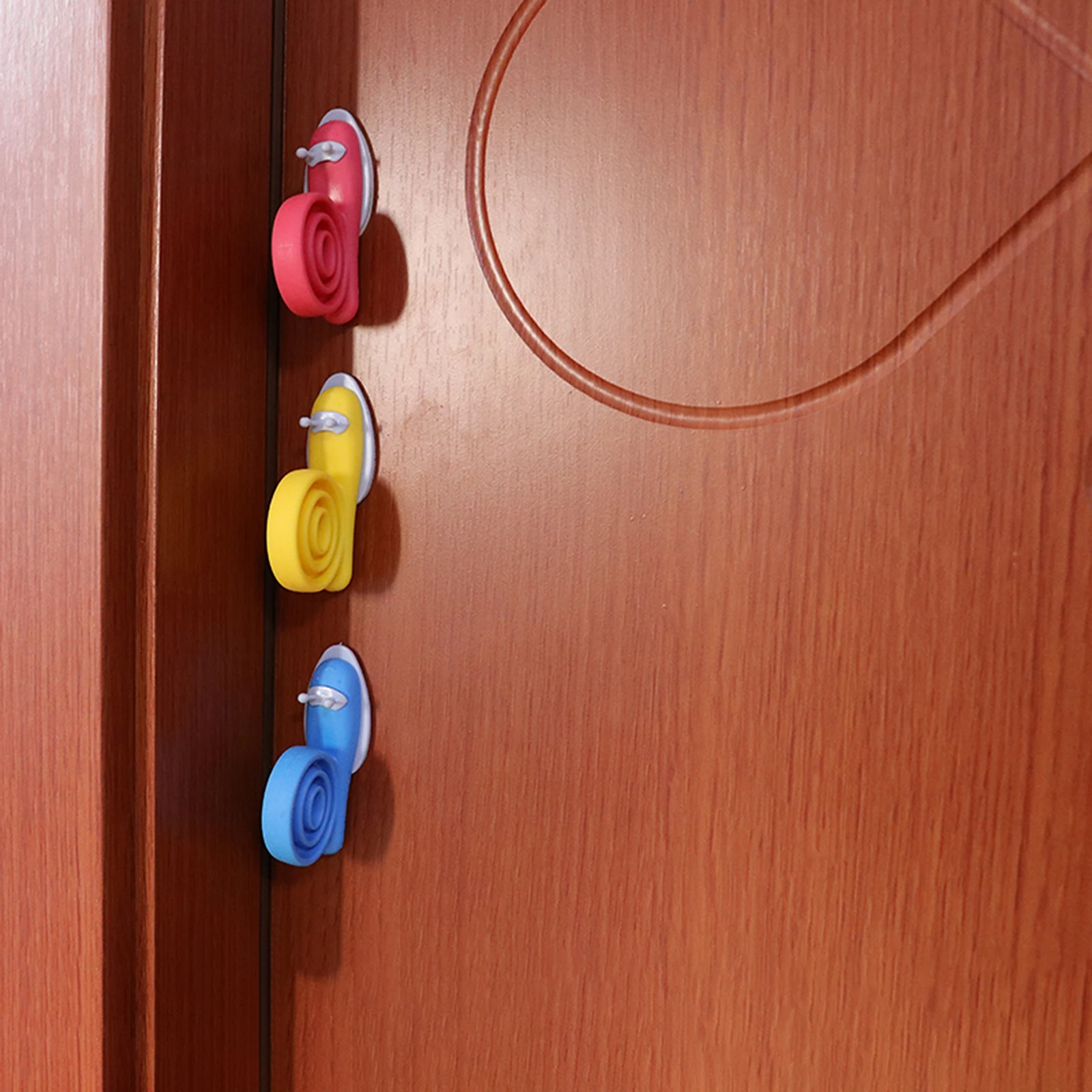 

Cartoon Stopper Safety Children Finger Protector Baby Anti-Pinch Guard Anti Collision Bumper Silicone Block Room Door Holder