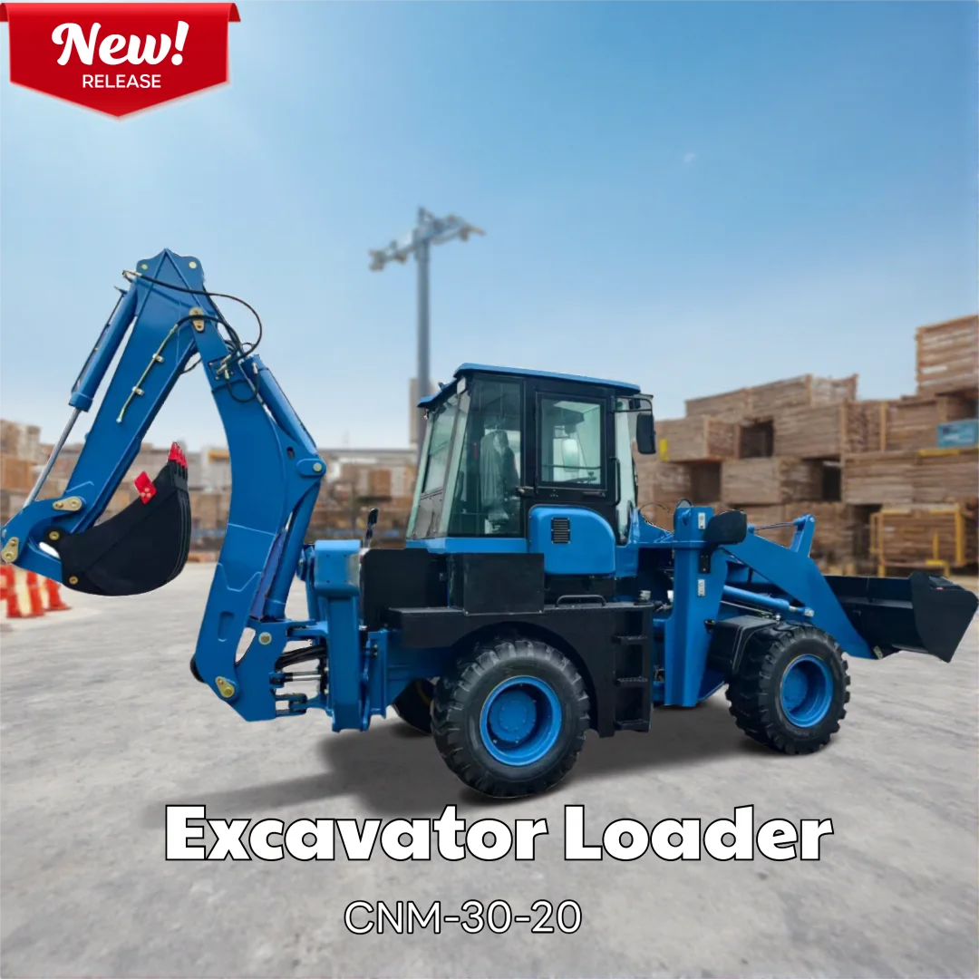 

Экскаватор-погрузчик CNMC с двусторонней работой, колесный, для сада, фермы, дорожного строительства, прост в управлении