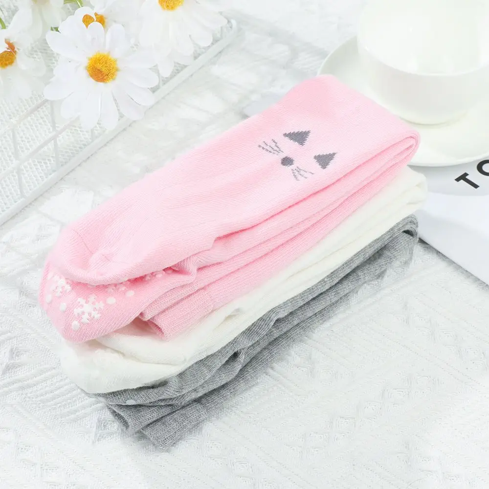 Cold Protection Autumn And Winter Infant Keep Warm Cat Baby Socks Leggings Non-Slip Socks