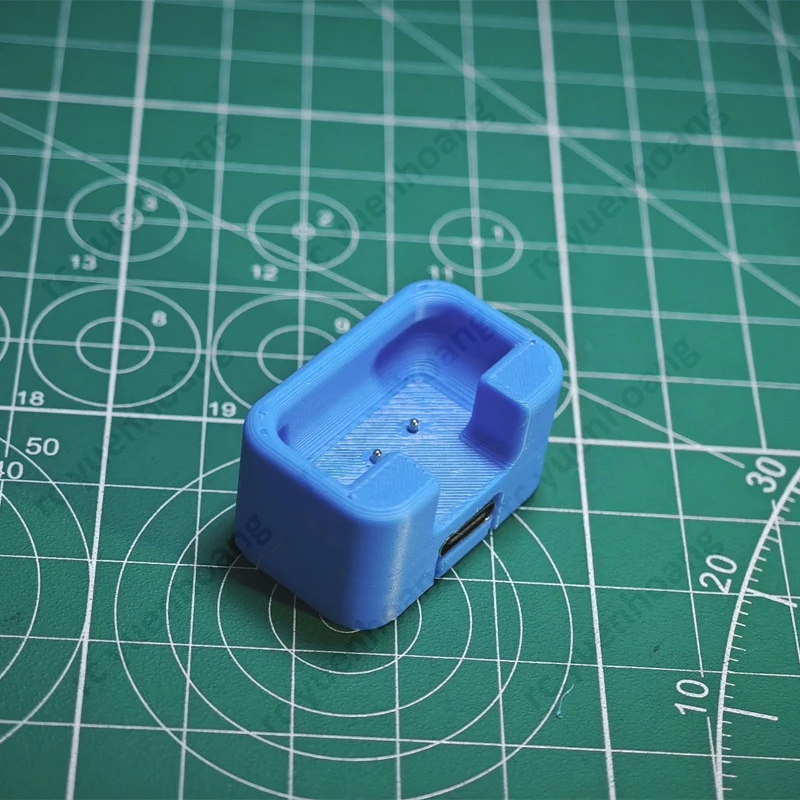 1PCS Magnetic Charging Dock DC 5V Input Type-C Interface 3D Printed Housing Charger Adapter Base for DJI MIC MINI Microphone