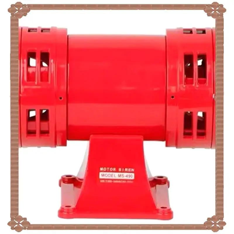 24-Hour Delivery MS-490 220V Motor Sirens High Decibel Horn For Factory School Motor Sirens For Mining Industry Boat Alarms