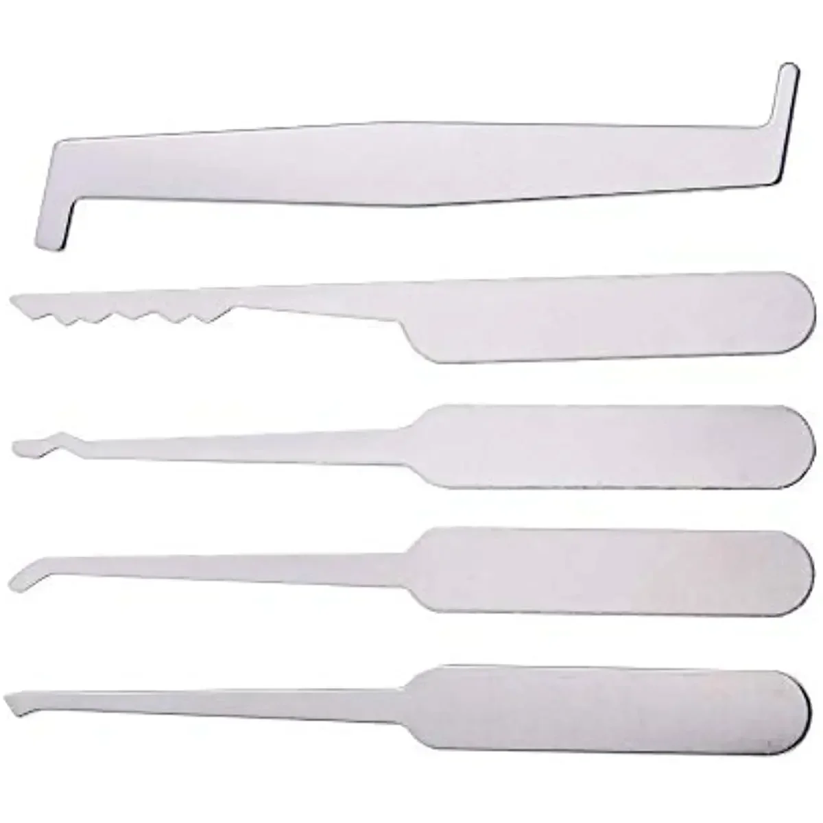 Credit card unlocking kit, locksmith tool for training and practice, beginner, unlocking (black