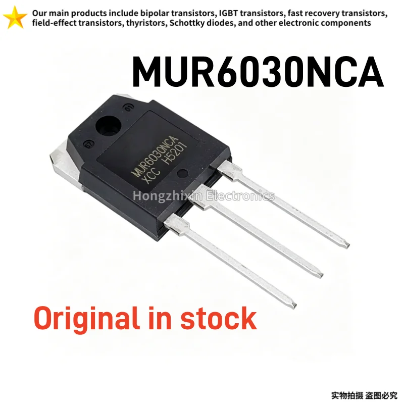 10/30 Uds. MUR6030NCA 60A300V TO-3P MUR6030 diodo de recuperación rápida original nuevo