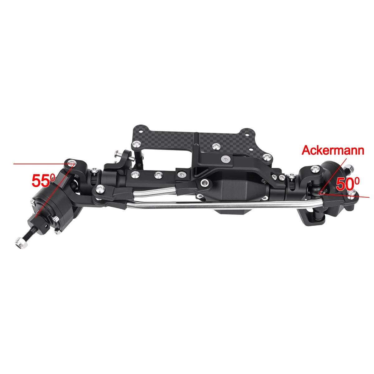 Aluminum Front Rear Portal Axle Complete Set for 1/10 RC Crawler Car UTB Capra LCG Chassis Comp Builds Rigs Upgrade part 4