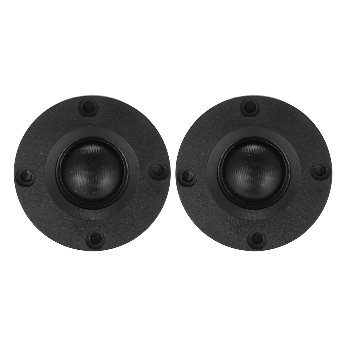 KK-B2-2Pcs Tweeter 1.5Inch 6Ohm 30W Dome Silk Film Tweeter Hifi Treble Speaker Audio Loudspeaker with Heatsink