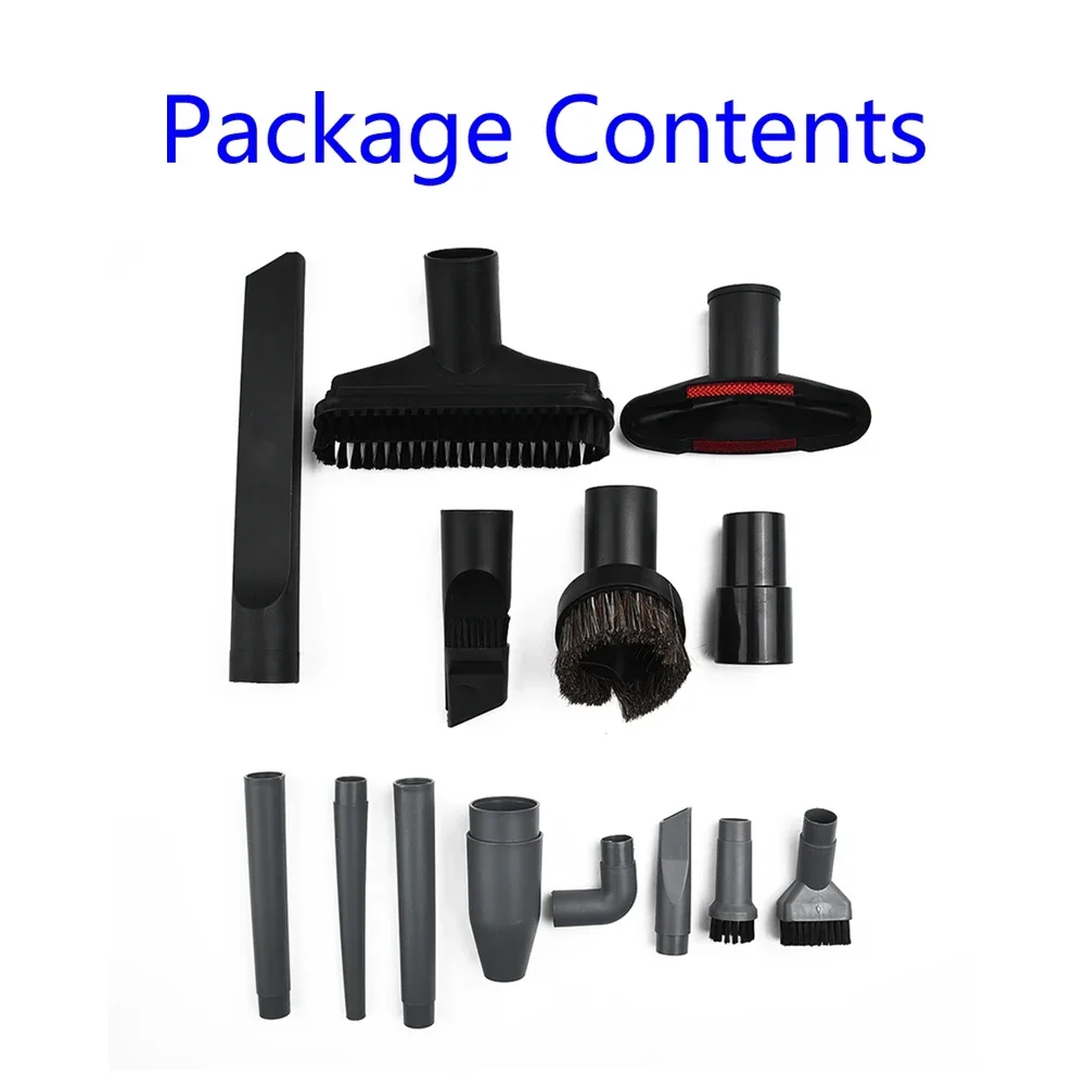 15Pcs เครื่องดูดฝุ่นฝุ่น BrushSuction หัวแบนแปรง32มม./35มม.Home Dusting รอยแยกเครื่องมือบันไดชุด