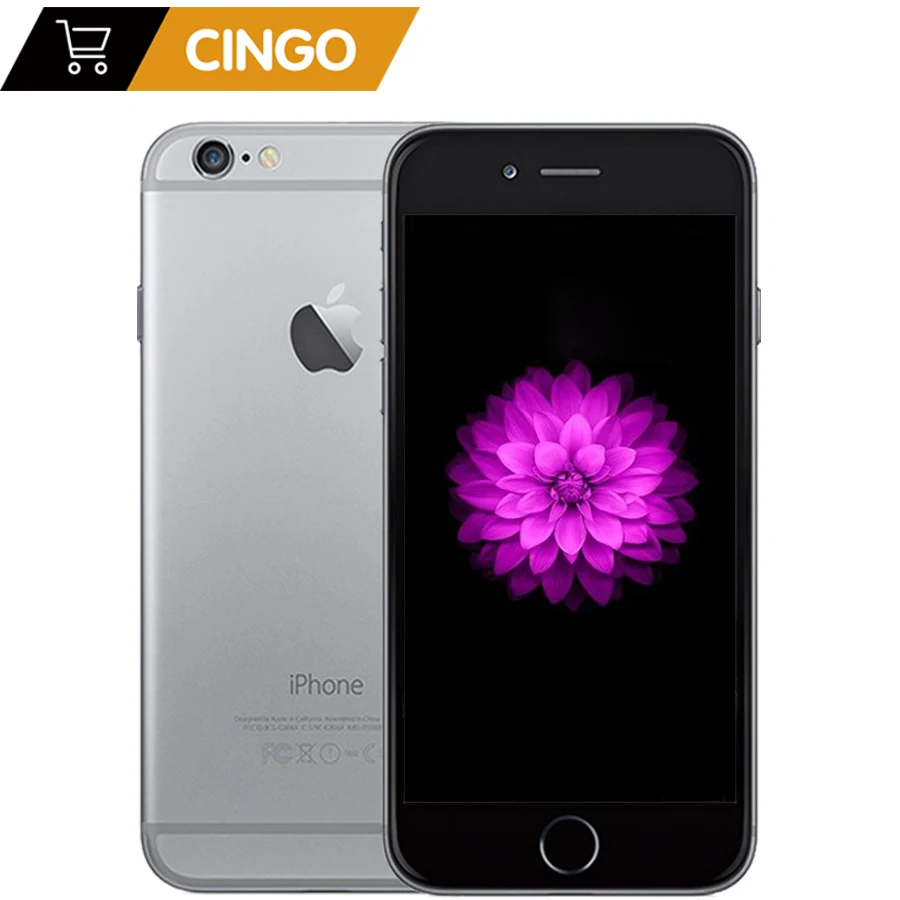 Unlock Smart Phone Apple iPhone 6 Factory original dual-core 4.7 Inc ROM 16/64/128GB8MP WCDMA 4G LTE